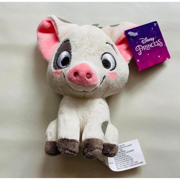 Disney Moana Pua The Pig Bean Plush, Mini Figure 5''/12cm (Pack of 2) - Picture 3 of 4